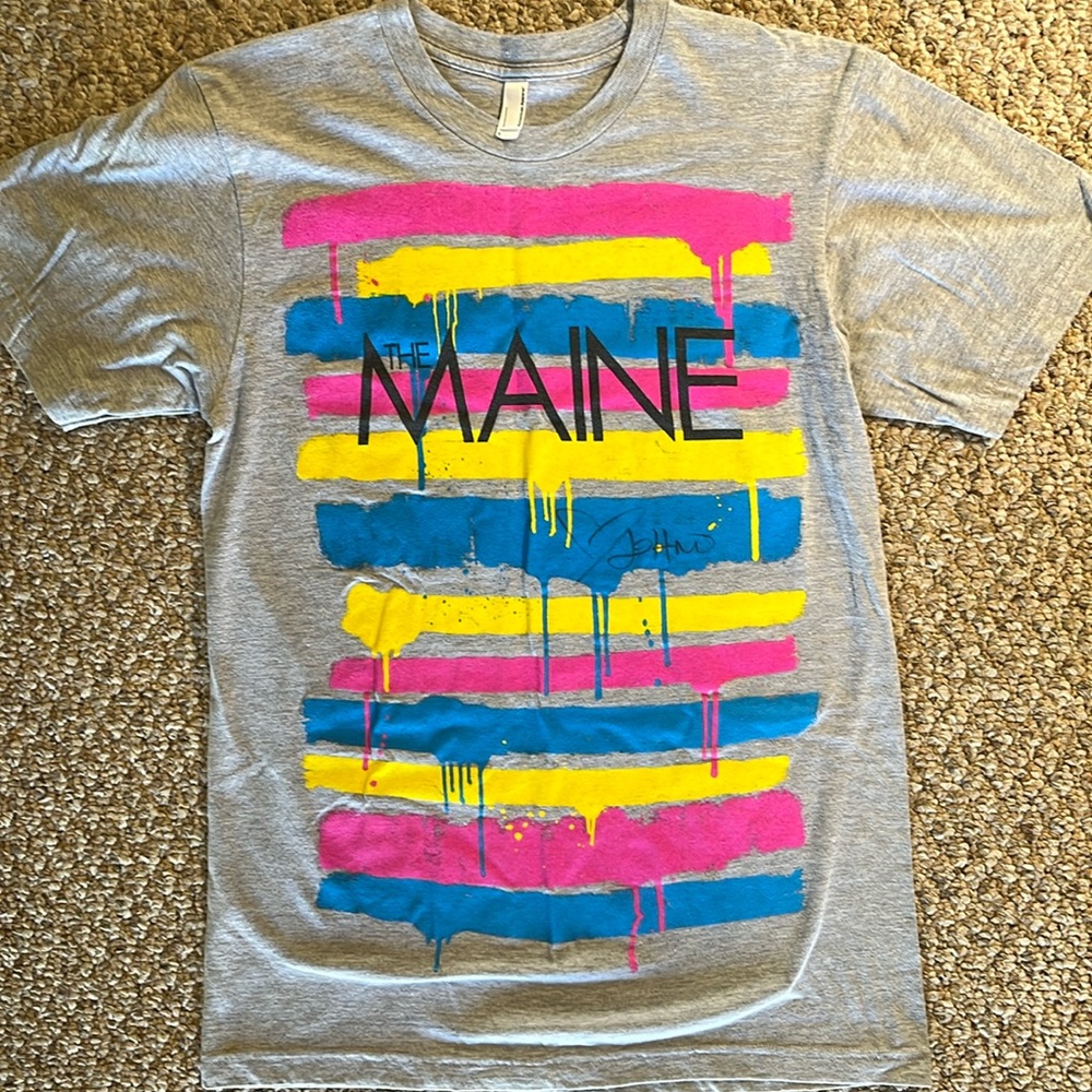 Signed - The Maine band tee
